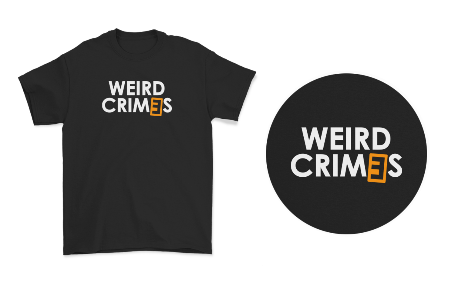  T-Shirt, Logo, schwarz 